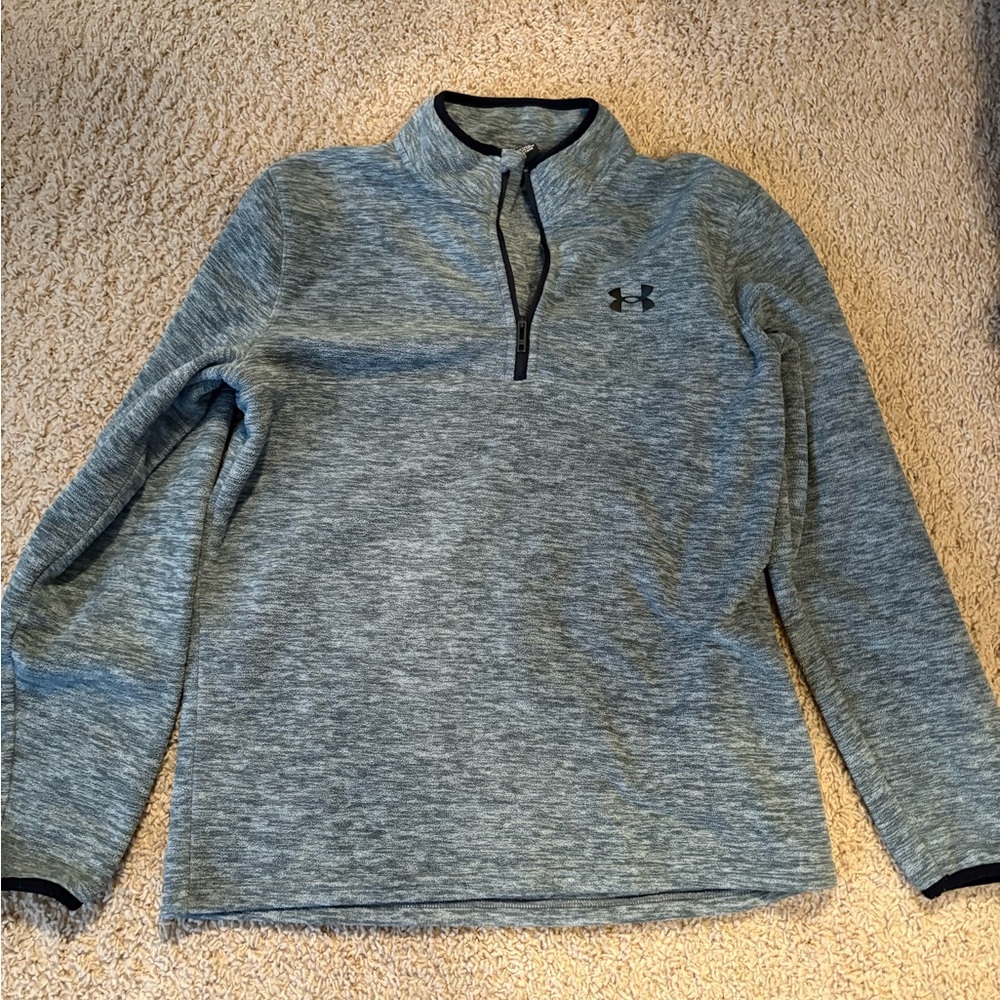 Under Armour Black and Gray Pullover